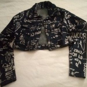 Girls Denim Jacket Size 3/4